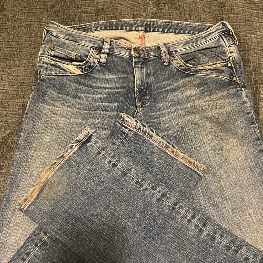 Low rise Y2K vintage Diesel jeans